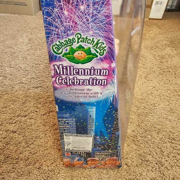 Cabbage Patch Kids Millennium Celebration Doll Happy 2000 Vtg Y2K Cora Cinda NIB - Picture 4 of 9